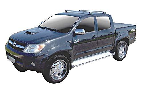 Rack Long Life Em Alumínio Toyota Hilux Cabine Dupla (A Partir De 2005) (2 peças)