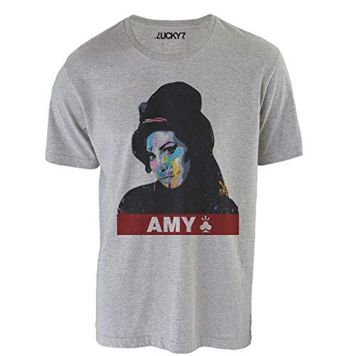 Camiseta Gola Básica - Grafitti Amy