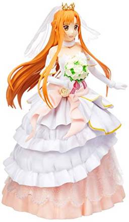 Figure Sword Art Online Code Register - Asuna Wedding - ColeçãO Noivas Ref.28570/28571
