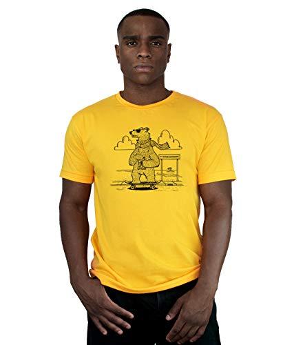Camiseta Polarbears, Ventura, Masculino, Amarelo, GG