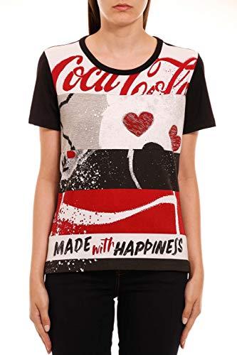 Camiseta Estampada, Coca-Cola Jeans, Feminino, Preto, G