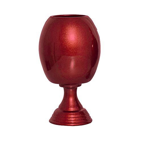 Vaso Taça Veneza M Ceramicas Pegorin Vermelho Médio