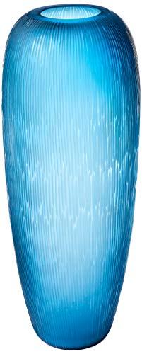 Cuttin Vaso 24 * 64cm Vidro Azul Cn Home & Co Único