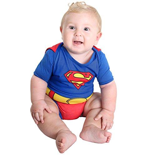 Fantasia Body Verao Super Homem Bebê 911418-P