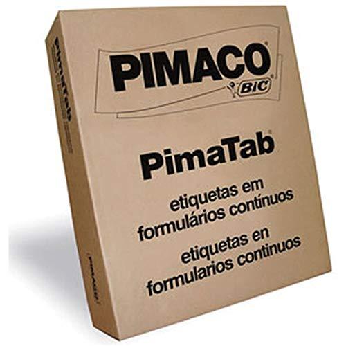 Etiqueta de Formulário Contínuo 149x48, BIC, Pimaco, PimaTab, 874937, Branco, 3000 Etiquetas