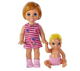 Barbie Skipper Babysitters - Conjunto Irmãs Menina Loira