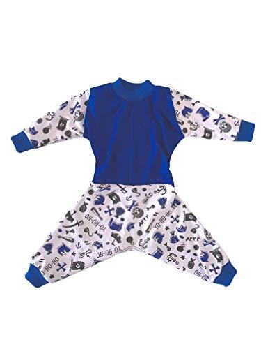 Pijama Para Pet PP, Azul Nitsa Milla para Cães