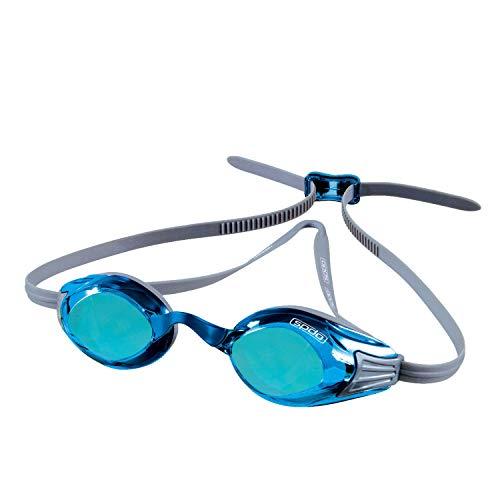 Oculos Aquashark Speedo Cinza Azul Espelhado