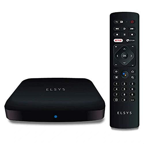Streaming Box Elsys - Receptor Via Internet 4K e Conversor de TV Digital - ETRI02