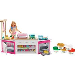 Barbie Cozinha De Luxo Mattel Loira