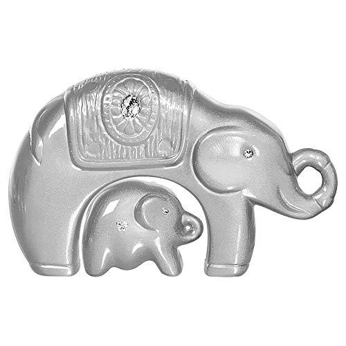 Duo Elefantes Mãe e Filhote