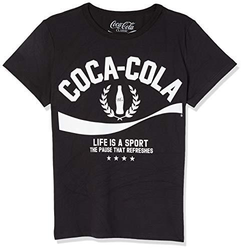 Camiseta Aroma Estampada, Coca-Cola Jeans, Feminino, Preto, P
