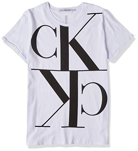 Camiseta Mirror, Calvin Klein, Feminino, Branco, G