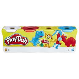 Massinha Play-Doh com 4 Potes Sortidos Hasbro