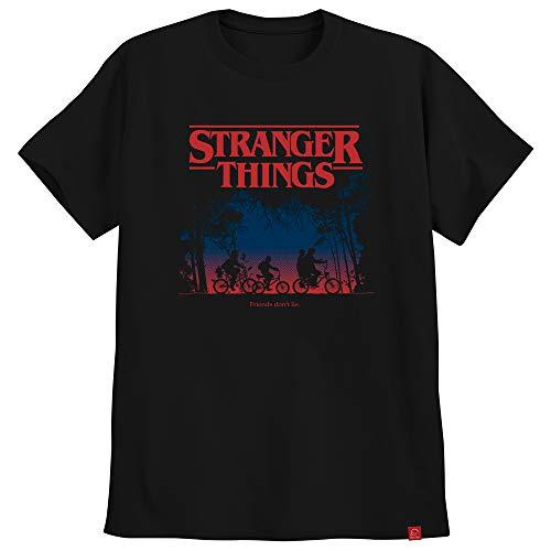 Camiseta Stranger Things Friends Don't Lie Camisa G