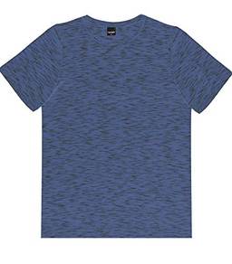 Camiseta Manga Curta Mesclada, Rovitex, Masculino, Jeans, G