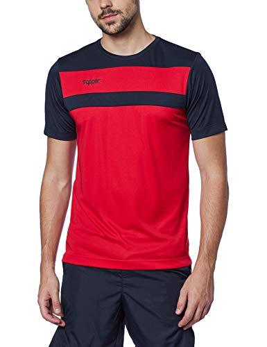 Camisa Futebol Drible, Topper, Masculino, Vermelho/Preto, M