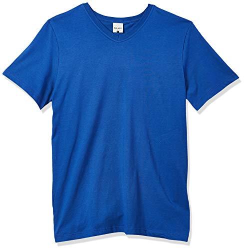 Camiseta Tradicional Manga Curta Malha, Malwee, Masculino, Azul Escuro, P