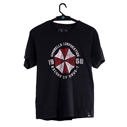 Camiseta Umbrella 1968, Resident Evil, Masculino, Preto, PP