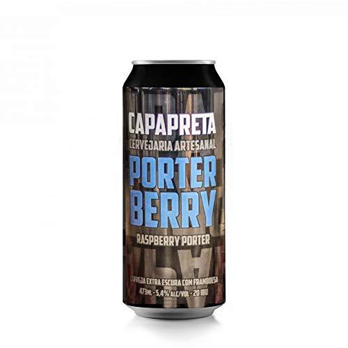 Cerveja Capa Preta Porter Berry Raspberry 473ml