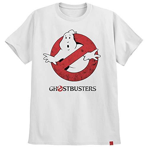 Camiseta Ghostbusters Caça Fantasmas Camisas Retro Geek XG
