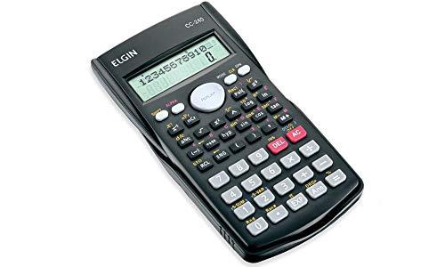 Calculadora Científica 240 funções Elgin, Elgin, 42CC24000000, Preta