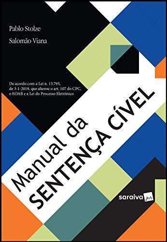 Manual da sentença cível - 1ª edição de 2019