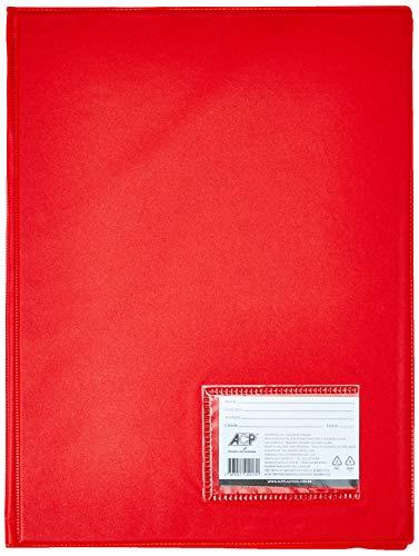 ACP 134VM Pasta Catalogo Oficio 50 Envelopes Finos, Vermelha, 250 unidades
