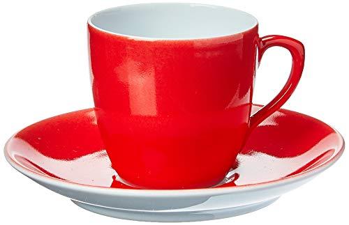 Xícara de Café Com Pires, Colours, Vermelho, Vista Alegre