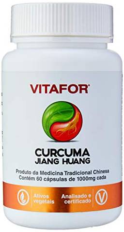 Curcuma Jiang Huang, 60 Cápsulas, Vitafor