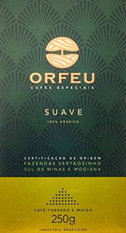 Café Moído Suave Orfeu 250g