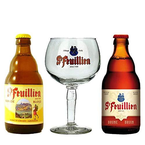 Kit de Cervejas St Feuillien Misto com Taça