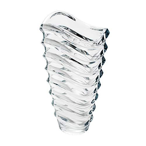 Vaso de Vidro Sodo-Cálcico com Titânio Wave Rojemac Cristal