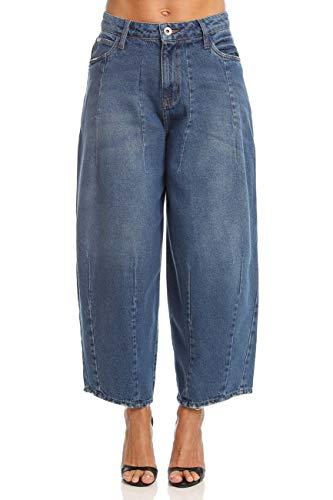 Calça jeans Pantacourt, Colcci, Feminino, Azul (Índigo), 40