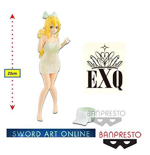 Sword Art Online Code Register Exq - Leafa Ref.29213/29214 Bandai Banpresto Cores Diversas, Feita Com Pintura Aerográfica