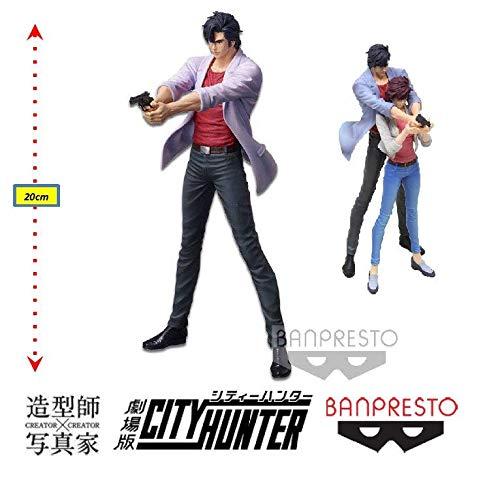 City Hunter Movie Creator X Creator - Ryo Saeba Ref.28991/28992 Bandai Banpresto Cores Diversas, Feita Com Pintura Aerográfica