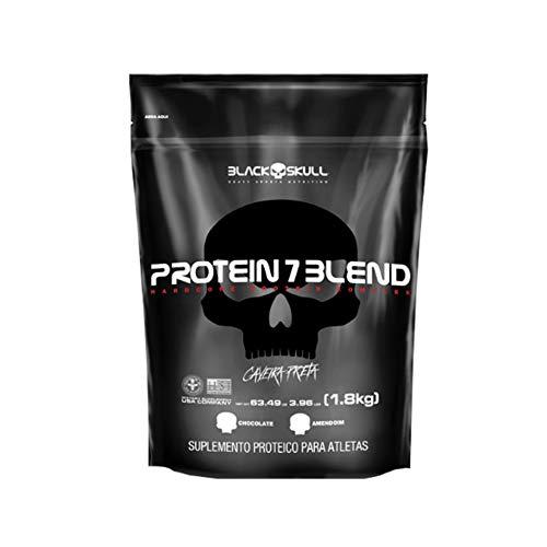 Protein 7 Blend - Chocolate - Black Skull, 1800 g