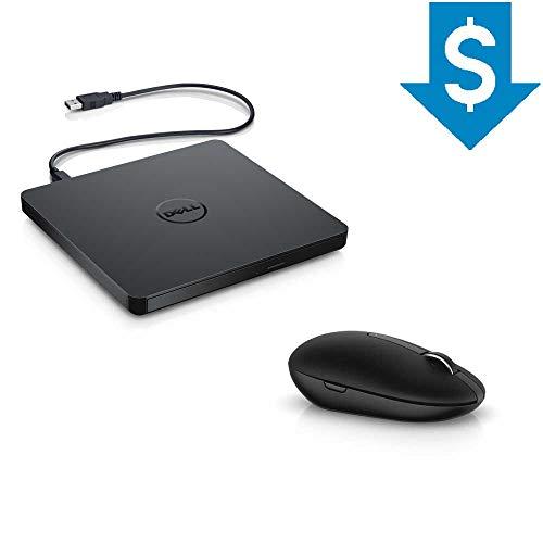 Combo Gravador e leitor externo de DVD/CD Slim Dell DW316 + Dell Mouse sem fio MS3320W