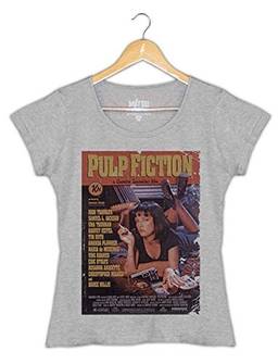 Camiseta Baby Look Pulp Fiction Poster