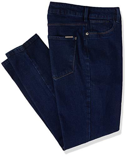 Jeans Super High Cropped, Triton, Feminino, Indigo, 46