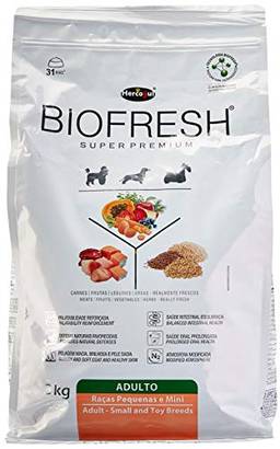 A Ração Hercosul Biofresh para Cães Adultos de Raças Pequenas Biofresh Para Todas Pequeno Adulto, 3kg