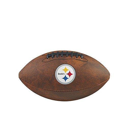 Bola Futebol Americano Nfl Jr Throwback Team Logo Pittsburgh Steelers, Wilson