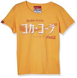 Camiseta Estampada, Coca-Cola Jeans, Feminino, Amarelo Daria, P