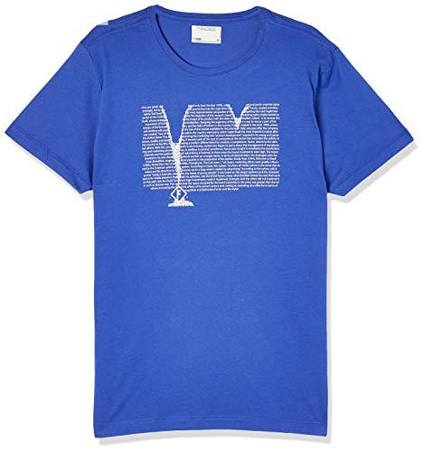 Camiseta Estampada, Forum, Masculino, Azul Spectrum, G