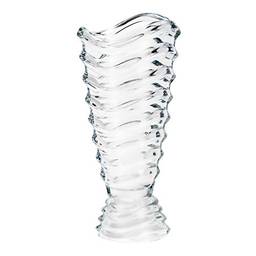 Vaso de Vidro Sodo-Cálcico com Titânio Wave com Pé Rojemac Transparente Vidro