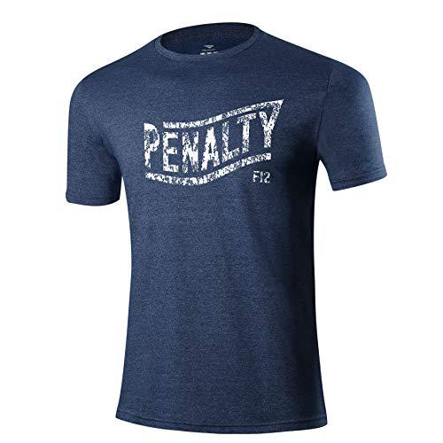 Camiseta F12 Retro, Penalty, Adulto, Marinho, Extra Grande