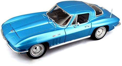 1965 Chevy Corvette 1/18 Maisto Cinza