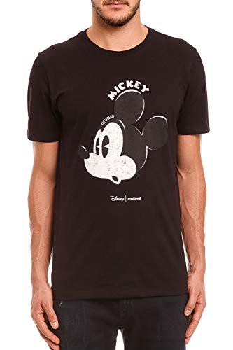 Camiseta The Legend! Mickey Mouse, Colcci, Masculino, Preto, M