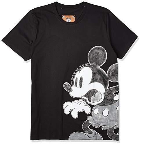 Camiseta Estampa Disney, Colcci, Masculino, Preto, P