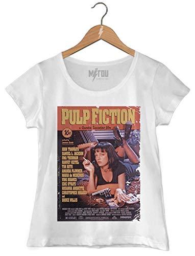 CAMISETA BABY LOOK PULP FICTION POSTER